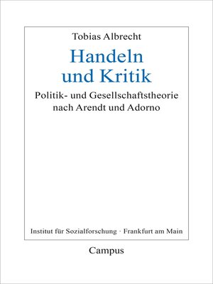 cover image of Handeln und Kritik